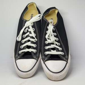 Converse Chuck Taylor All Star Low Top Black M9166C Size Men 7.5 Women 9.5